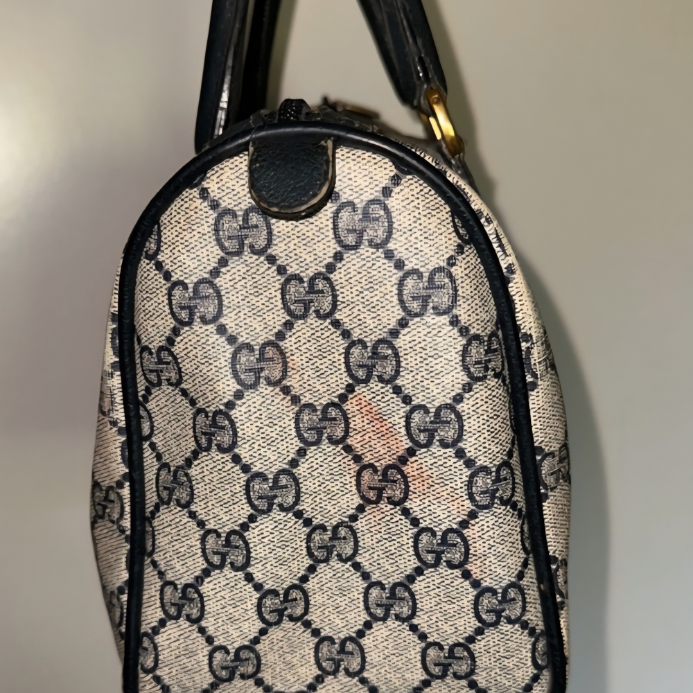 Authentic Vintage Gucci GG Monogram Supreme Sherry Web - Picture 6 of 12